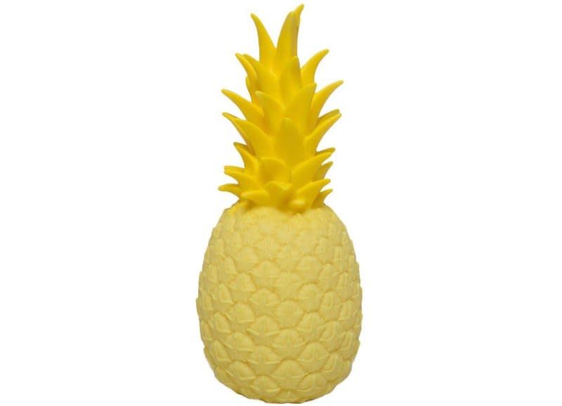 Yellow Pineapple Lamp 