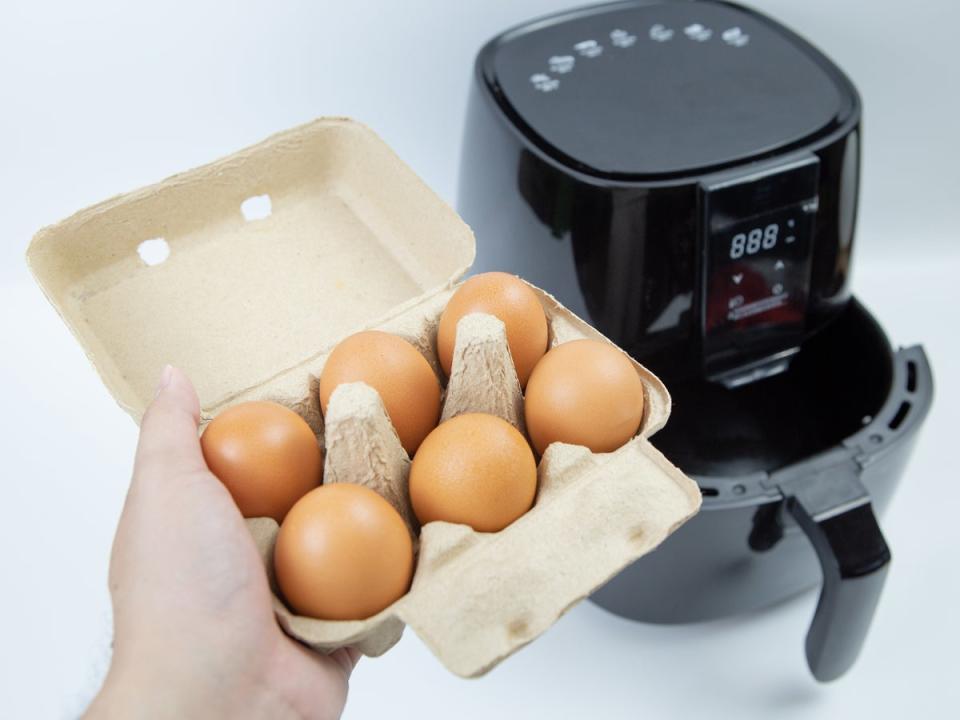 Putting all your eggs in one basket will pay off when it comes to air fryers (Getty/iStock)