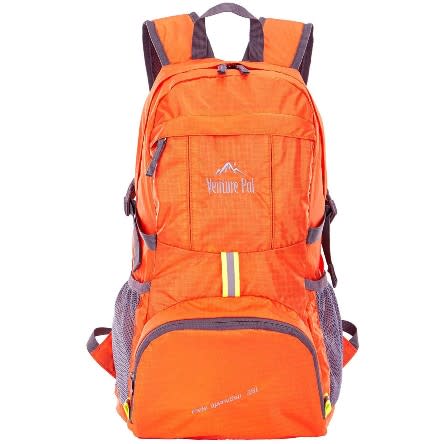 Venture Pal Lightweight Packable Durable Travel Hiking Backpack. (Photo: Amazon)