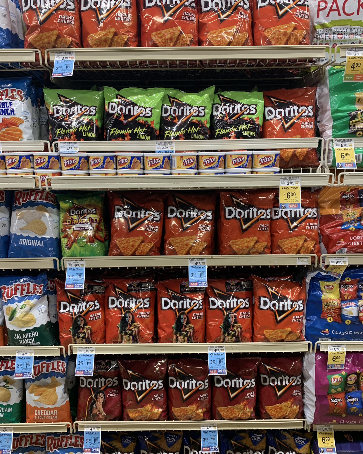 Doritos flavors