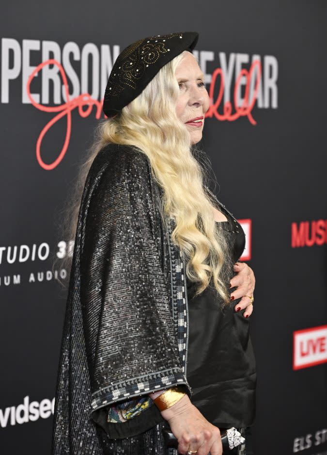 Joni Mitchell at the 31st Annual MusiCares Person of the Year Gala - Credit: Brian Friedman for Variety