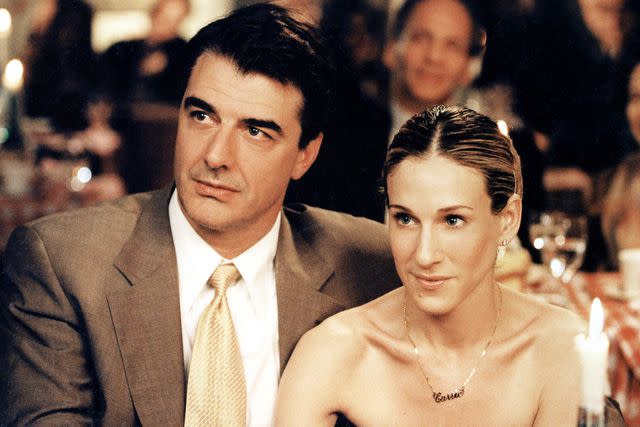 <p>HBO / Courtesy: Everett</p> Chris Noth as Mr.Big and Sarah Jessica Parker as Carrie Bradshaw in 'Sex and the City'.
