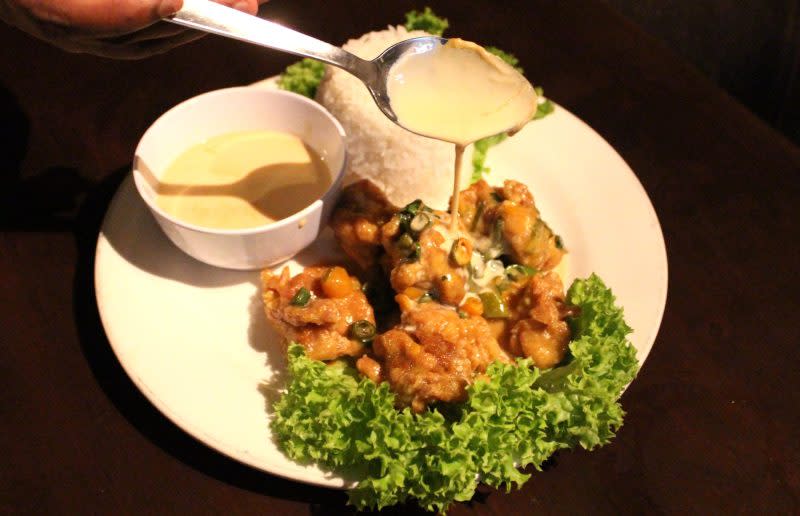 Jibril - butter salted egg chicken 