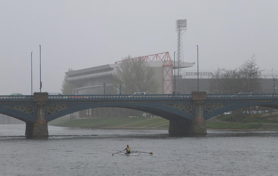 Nottingham is one of the cities with a pollution level over the WHO limit (Picture: PA)