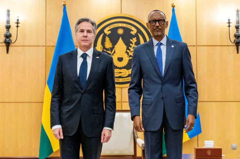 U.S. Secretary of State Antony Blinken visits Rwanda