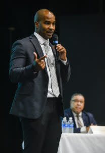 Superintendent Milton Batiste III (Brad Kemp/<em>The Acadiana Advocate)</em>