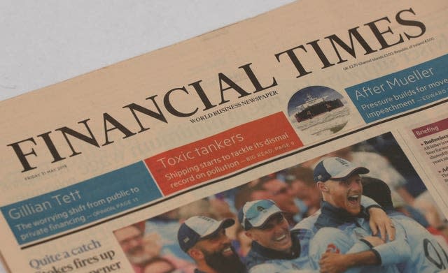 The Financial Times Masthead