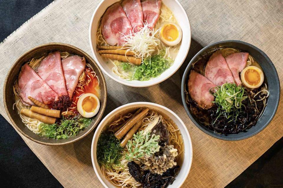 <p>Courtesy of Yelp</p> Bowls of ramen from Youta Ramen located in Mineola, New York