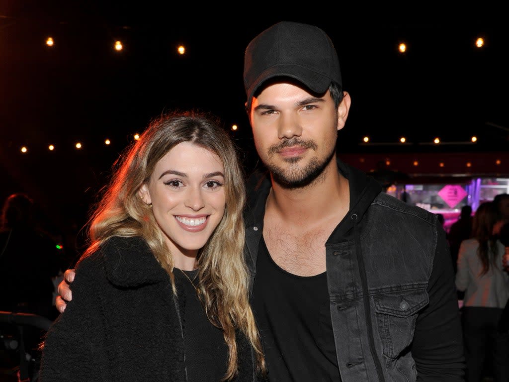 Taylor Dome (L) and Taylor Lautner (R) (Getty Images for Nights of the J)