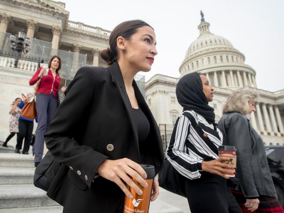 Alexandria Ocasio-Cortez condemns 'completely disgusting' right-wing media over fake nude image