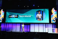 <p>No. 12 least empathetic company: Lenovo <br> SAN FRANCISCO, CA – JUNE 09: Yang Yuanqing, Lenovo CEO, kicks off Lenovo Tech World 2016 at The Masonic Auditorium on June 9, 2016 in San Francisco, California. <br> (Photo by Kelly Sullivan/Getty Images for Motorola Mobility) </p>