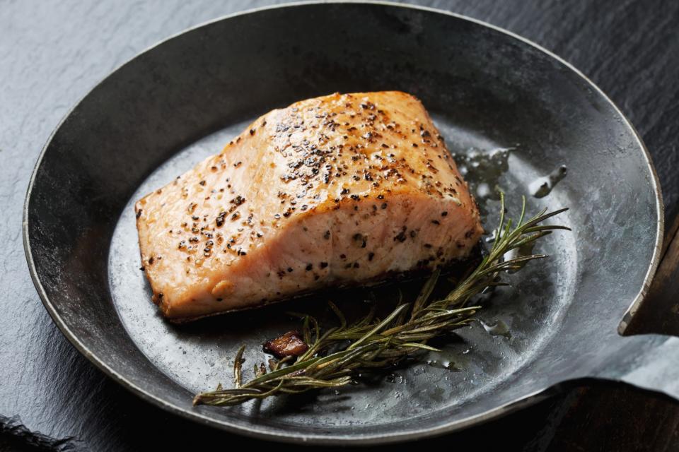 <p>Salmon is your best bet when it comes to getting the most vitamin D in one sitting. A 3 oz filet of smoke salmon gives you approximately 97 per cent of your daily value. </p>