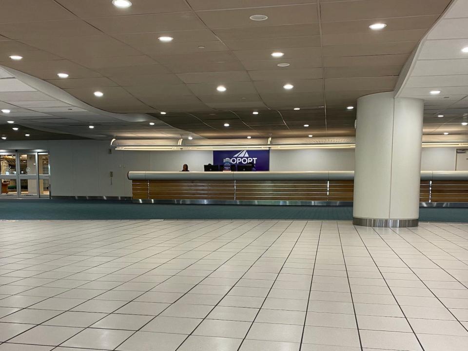 The Go Port desk at Orlando International Airport.