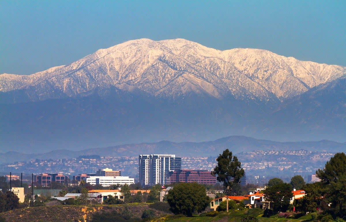 CMC sits at the foot of the San Bernardino mountain range (Getty/iStockphoto)