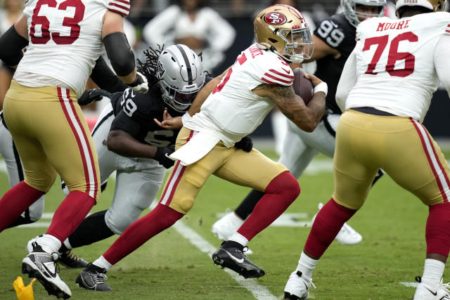 Trey Lance hits deep shot in 49ers' preseason opener vs. Packers