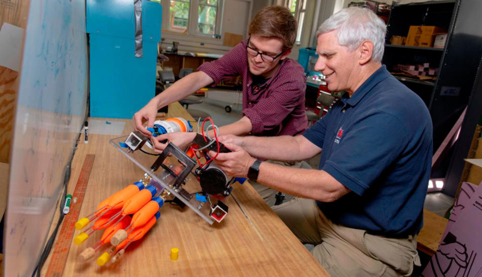 WPI's autonomous lionfish-hunting robot