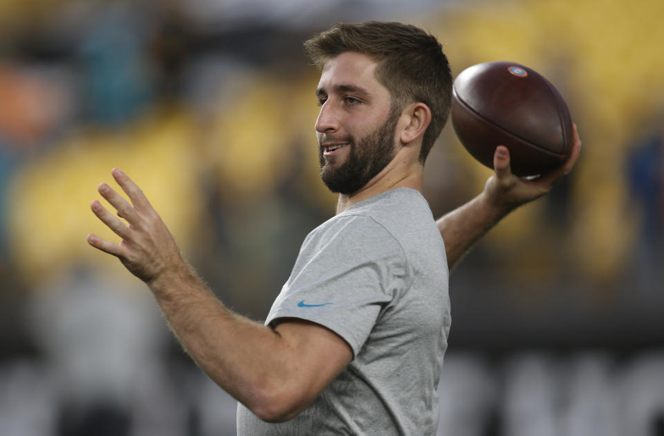 Josh Rosen is now on his fifth NFL roster since being selected 10th overall in 2018. (Charles LeClaire/Reuters)