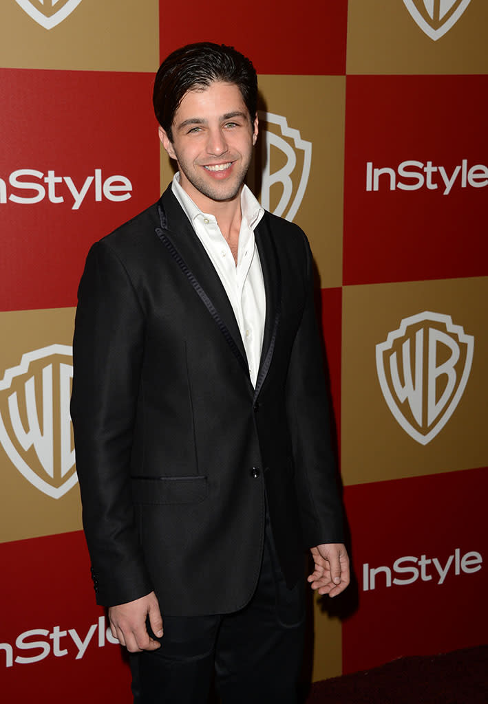 Josh Peck attends the 14th Annual Warner Bros. And InStyle Golden Globe Awards After Party held at the Oasis Courtyard at the Beverly Hilton Hotel on January 13, 2013 in Beverly Hills, California.