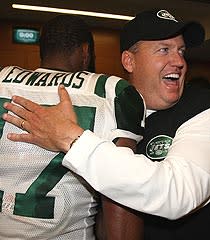 Rex Ryan wasn't in a jovial mood with Braylon Edwards after the wide receiver was arrested for DWI this week