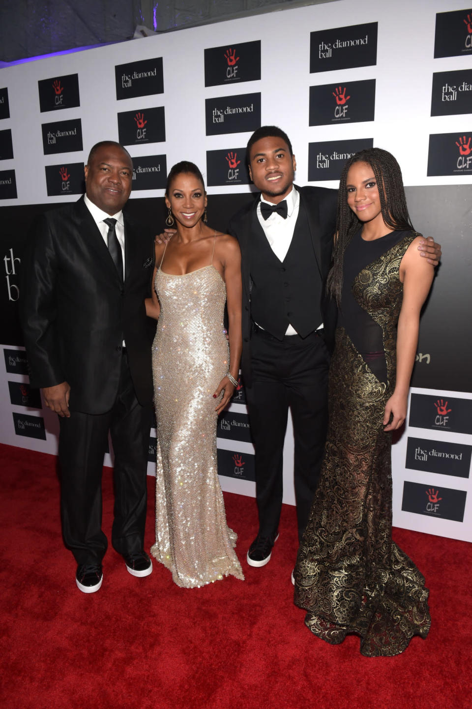 Rodney Peete, Holly Robinson Peete, and Family