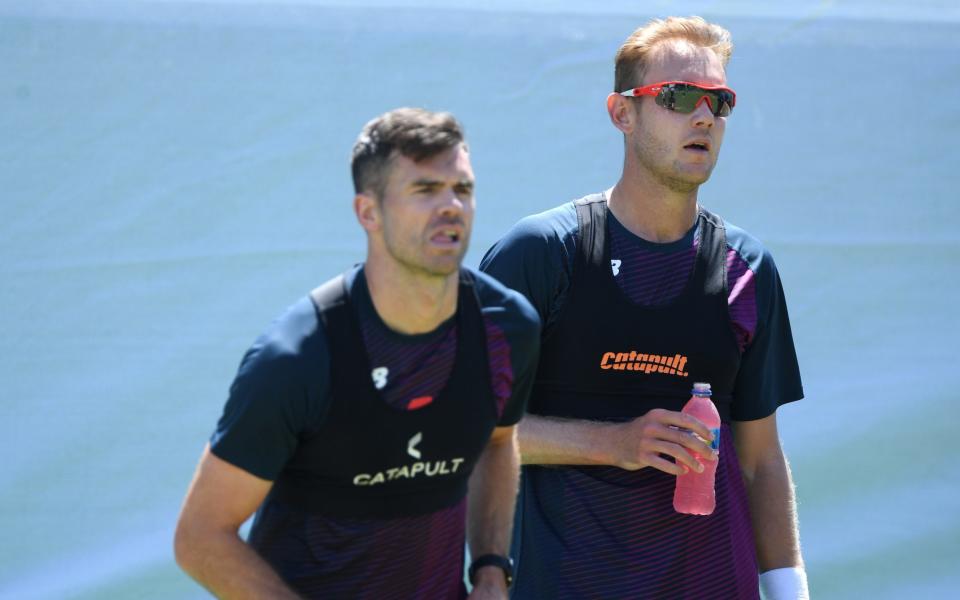 England are poised to tour Sri Lanka in the spring without one of either Stuart Broad or Jimmy Anderson for the first time since 2006 - Getty Images Europe