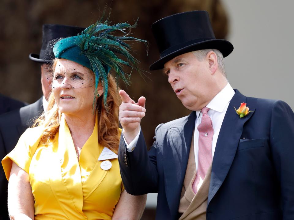 Sarah Ferguson and Prince Andrew.