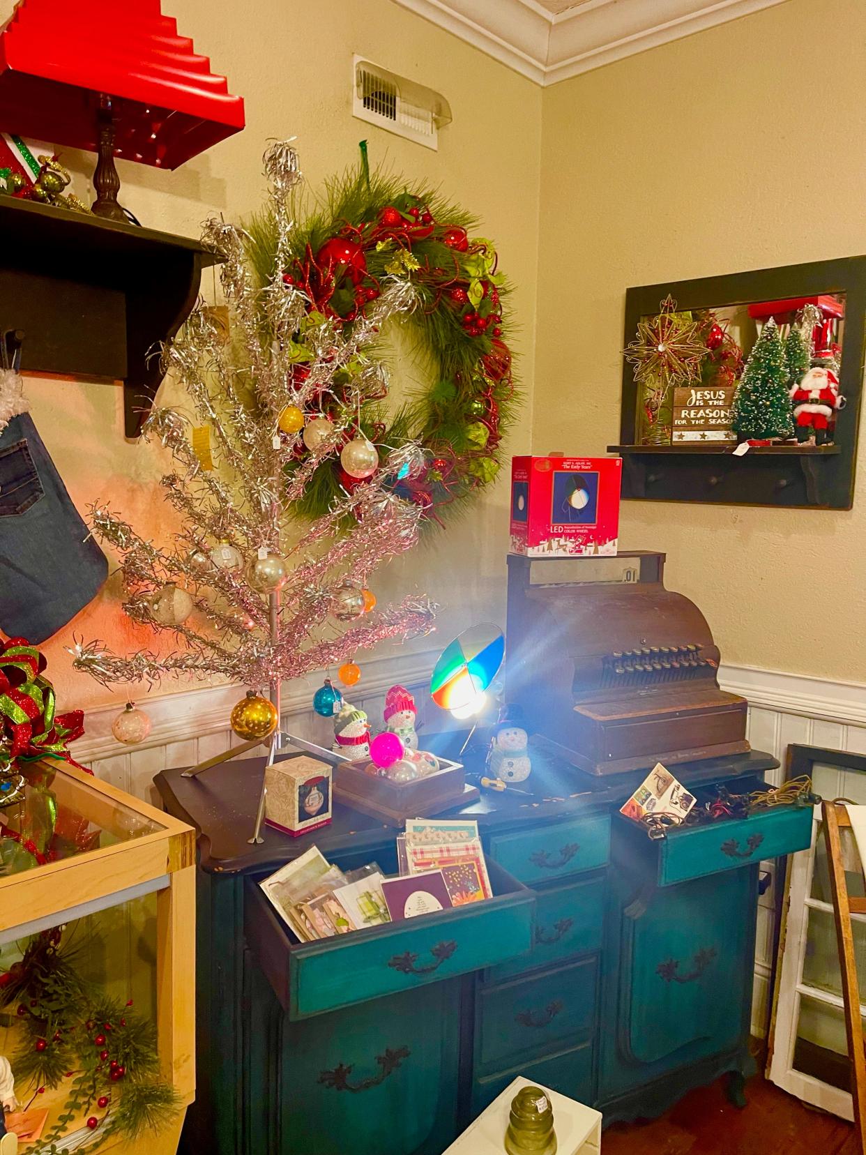 Old silver Christmas trees are in demand.