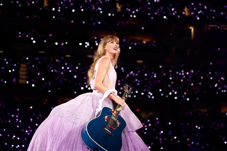 <h1 class="title">Night One Of Taylor Swift | The Eras Tour - Los Angeles, CA</h1><cite class="credit">Getty Images</cite>