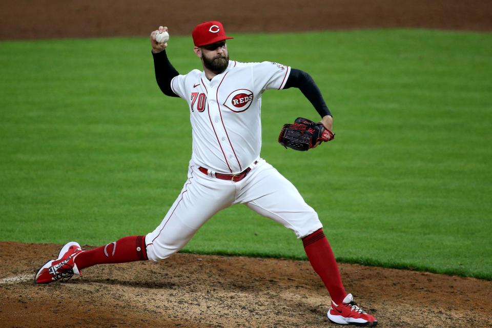 Cincinnati Reds relief pitcher Tejay Antone was one of the best relievers in baseball for a stretch in 2021 before he got hurt.
