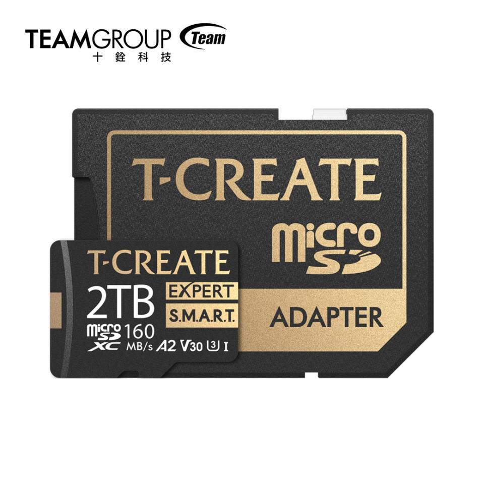 T-CREATE smart microsdxc 記憶卡+讀卡機 （來源：十銓科技官方提供）