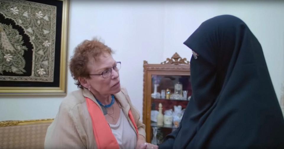 FREE TRIP TO EGYPT, Ellen Decker (left), 2019. © Fathom Events / Courtesy: Everett Collection