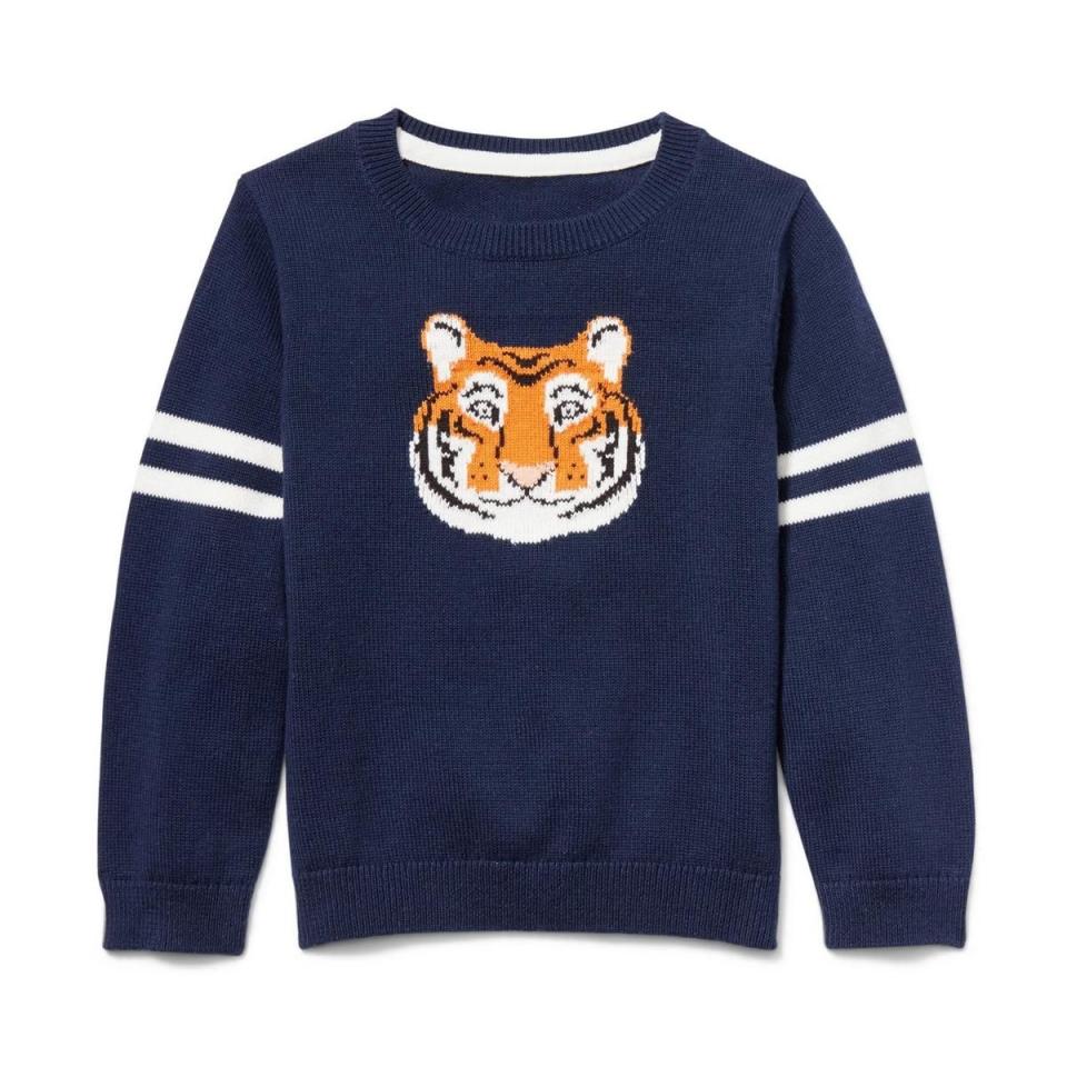 7) Tiger Sweater