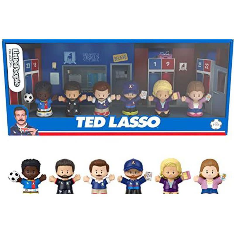 2) Little People Ted Lasso Figurines