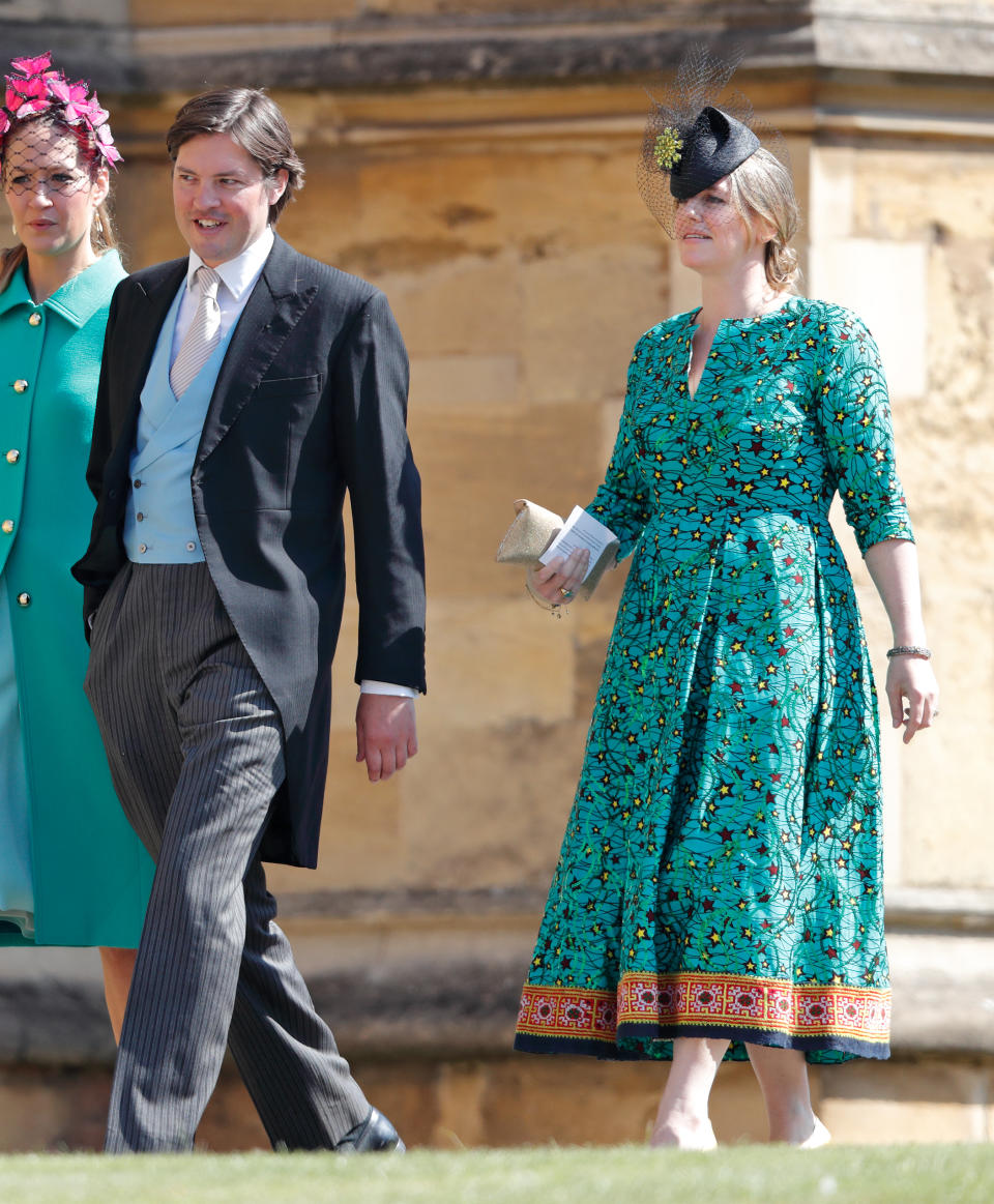 Laura is pictured at Prince Harry and Meghan Markle’s wedding in May. Photo: Getty Images