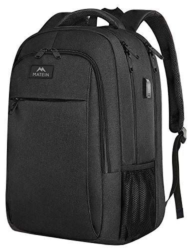 2) Matein Anti-Theft Travel Laptop Backpack