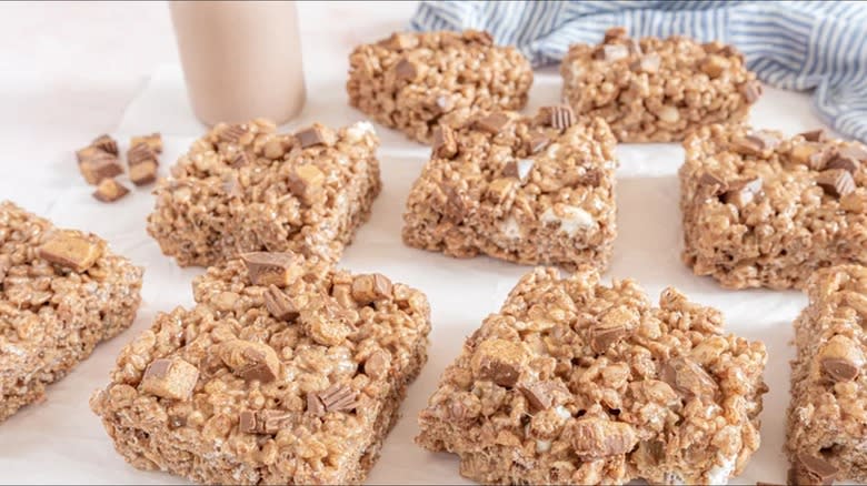 Reese's Rice Krispie Treats