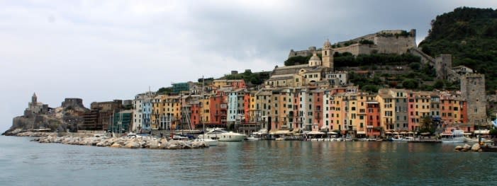 Porto Venere’s colorful skyline