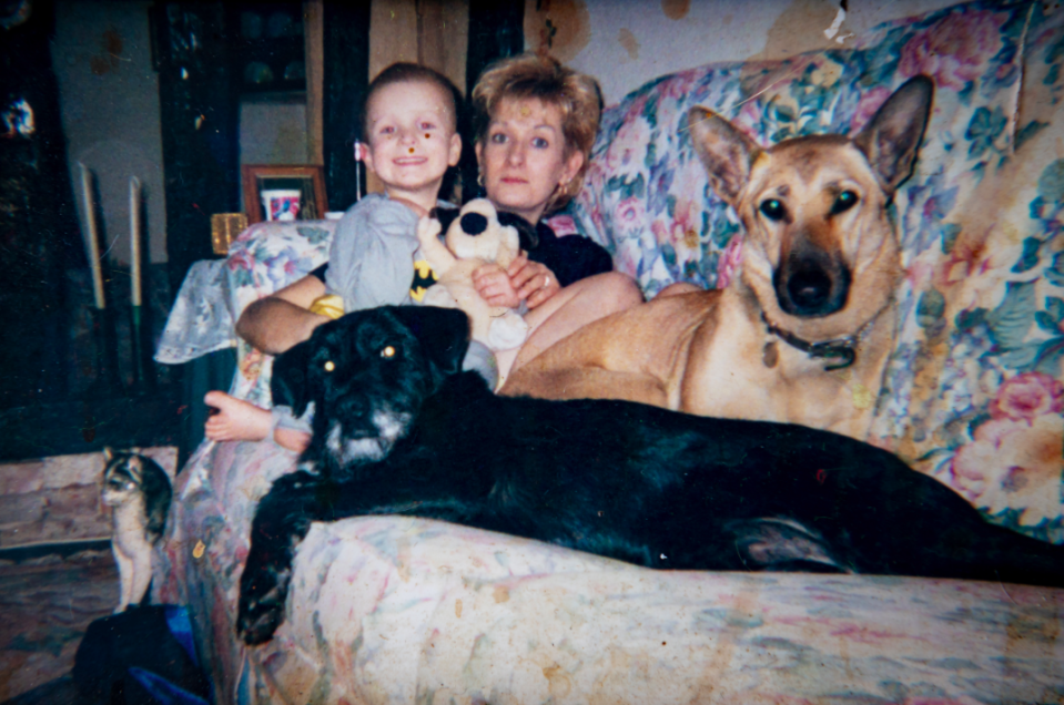 <em>Liz began fostering dozens of pooches after she founded BedforBullies (SWNS)</em>