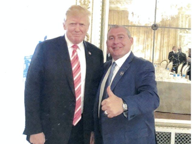 President Trump with Lev Parnas