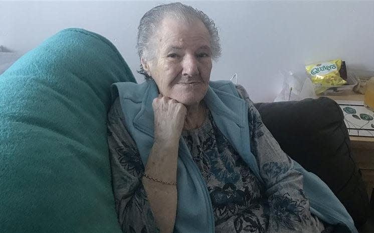 Charity left Alzheimer's sufferer Beryl Harris (pictured) on minibus for three hours after 'forgetting' about her - KMG / SWNS.com