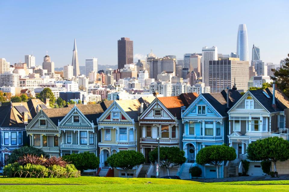 The Painted Ladies of San Francisco (Getty/iStock) (Getty Images/iStockphoto)