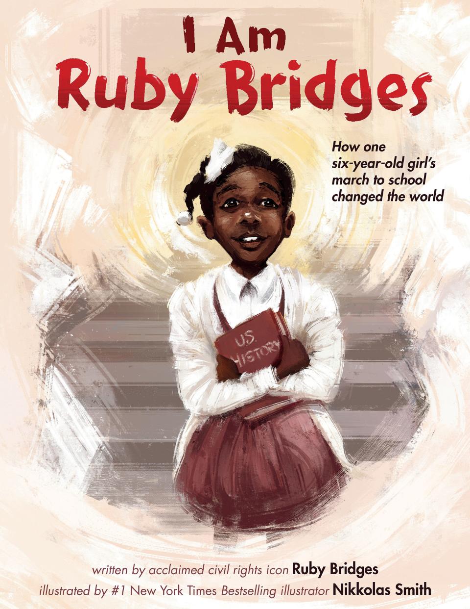 Ruby Bridges tells her story in a children's book as one of the first Black students at racially segregated schools in New Orleans more than six decades ago.