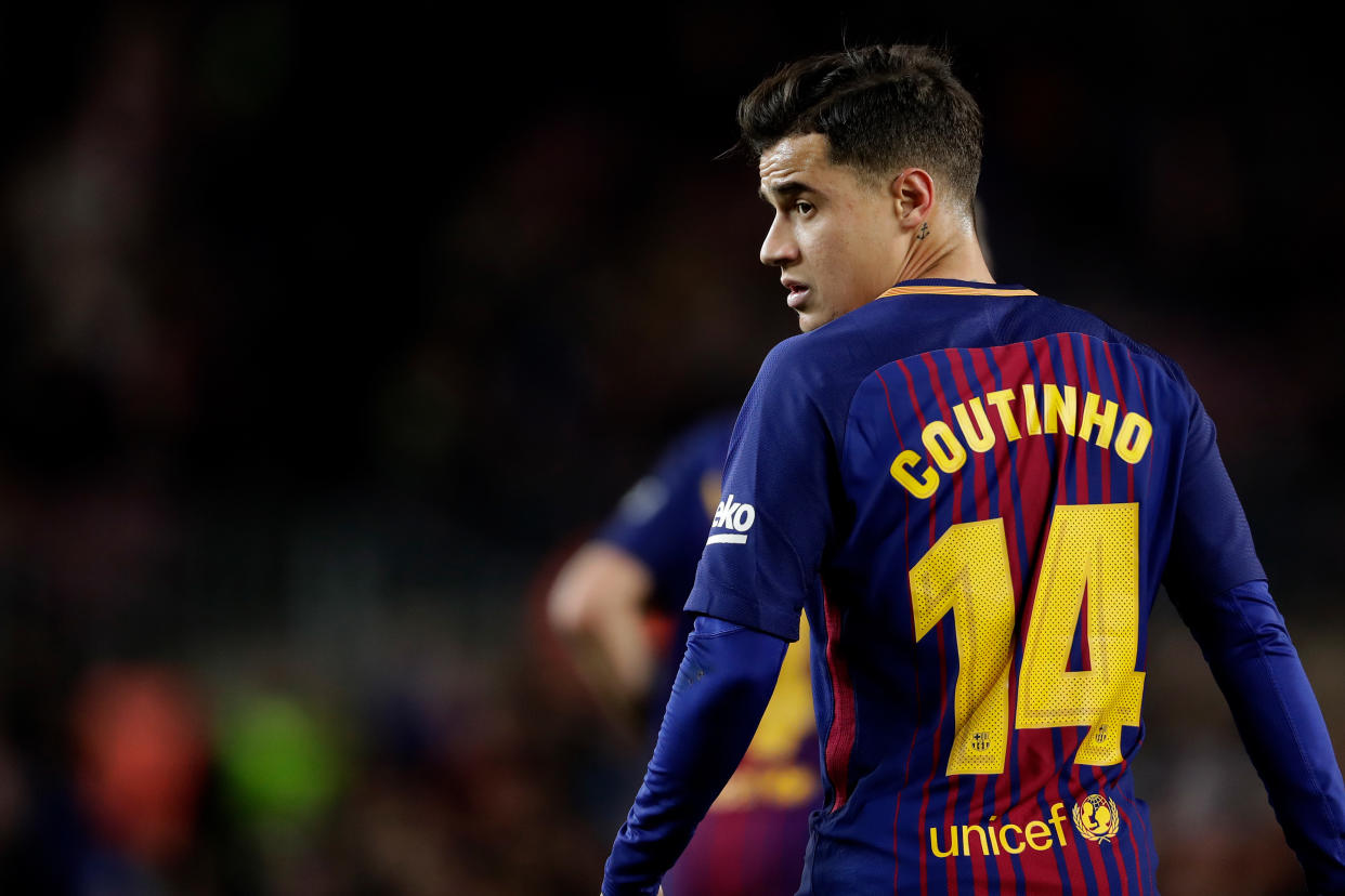 Philippe Coutinho to Barcelona was the biggest move of the January transfer window. And it was a major blow to Liverpool. (Getty)