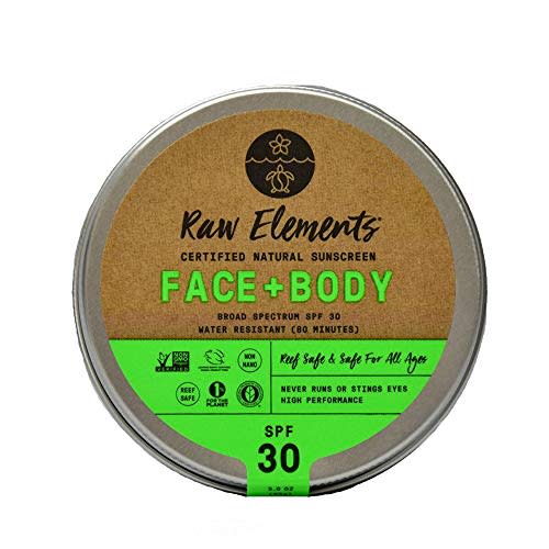 Raw Elements Face and Body Natural Sunscreen