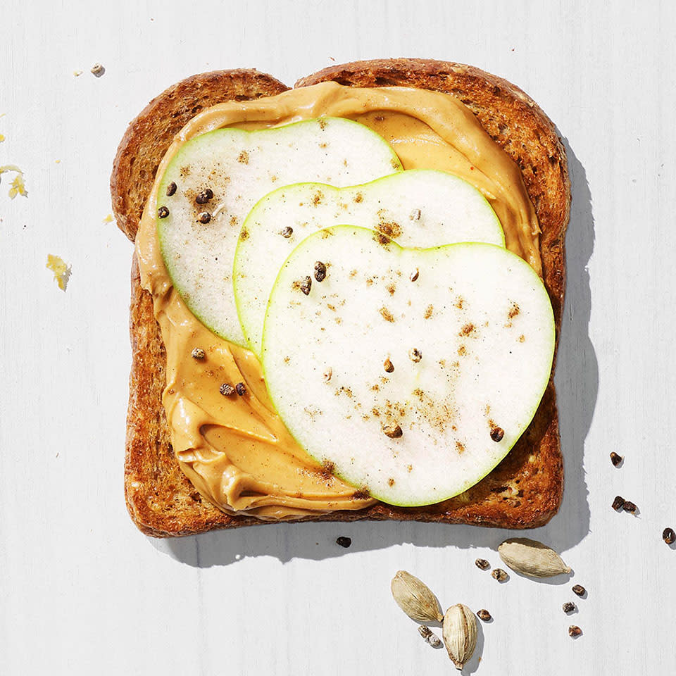 Apple & Peanut Butter Toast