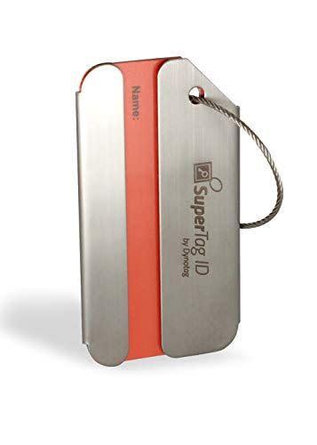 5) Stainless Steel Smart Luggage ID Tag