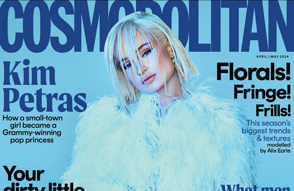 Kim Petras covers Cosmopolitan credit:Bang Showbiz