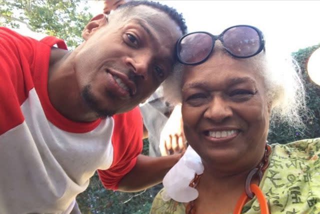 Marlon Wayans/instagram Marlon Wayans and his mother Elvira Alethia