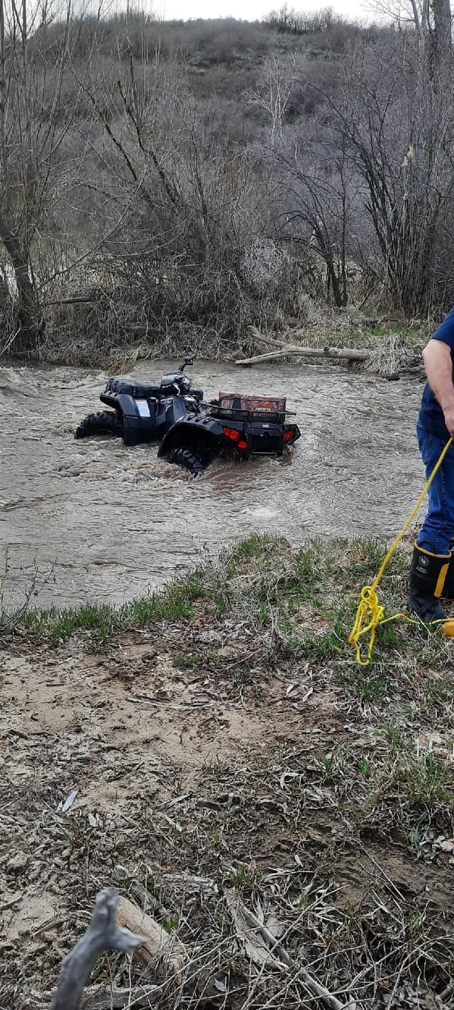 Person stuck in Mountain Green creek after being swept 200 feet ...