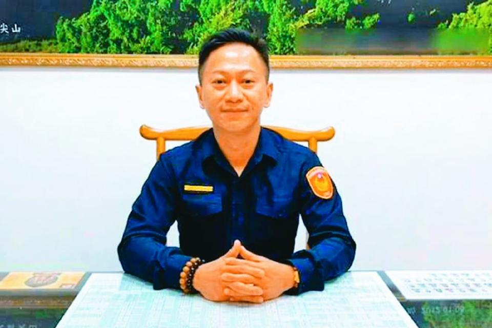 前竹東警分局長郭耀男因不正常男女感情交往遭拔官，記兩小過、改調警務參非主管職務。 （記者彭新茹翻攝）